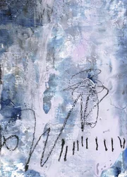 Abstraktní modrá textura