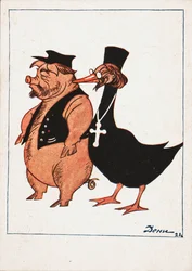 Kulak a kněz, 1922.