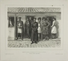 Kozácká tělesná stráž, Kubáň, Taman, Détroit de Yéni-Kaleb, 9. října 1837