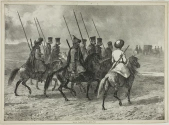 Cossack Escort to the Border of Kuban, Taman (Střední Rusko), 11. října 1837