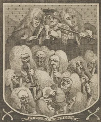 Společnost pohřebních ústavů, ca. 1800.