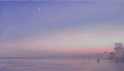 Měsíc nad Váránasí