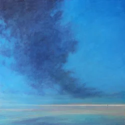 Rising Cloud, 2021 (olej na plátně)
