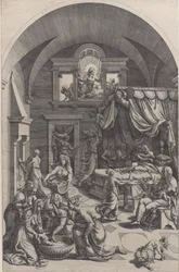 Narození svatého Jana Křtitele, 1555-88.