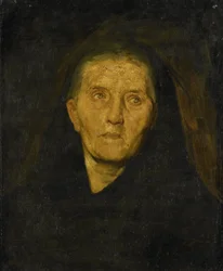 Truchlící vdova