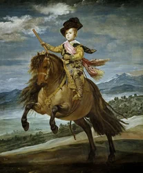Portrait equestre du Prince Balthasar Carlos (Balthazar-Charles d