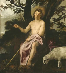 Svatý Jan Křtitel v poušti, kolem roku 1622