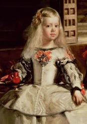 Las Meninas aneb Rodina Filipa IV., kolem roku 1656 (detail)