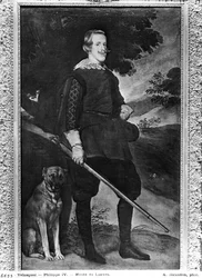 Portrét Filipa IV. (1605-65), španělský král jako lovec, 1632-36
