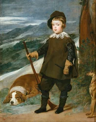 Princ Balthasar Charles jako lovec