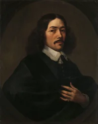 Portrét muže, považovaný za Bartholomea Vermuydena (1616/17-1650)