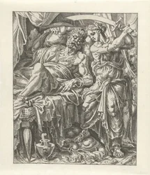 Judit Onthoofdt Holofernes Judith in Holofernes (název série)
