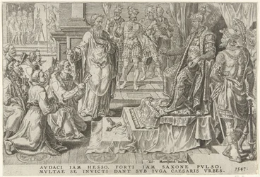 Podrobení šesti německých měst, 1547 Vítězství Karla V. (název série) Divi Caroli. v. imp. opt. max. victoriae, ex multis praecipuae (název série)