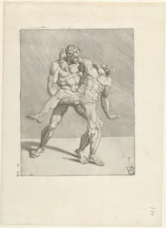 Dva zápasníci Wrestlers (název série)