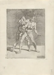 Dva zápasníci Wrestlers (název série)