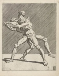 Dva zápasníci Wrestlers (název série)