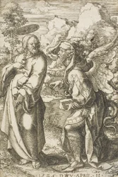 Kristus pokoušen ďáblem, 1525