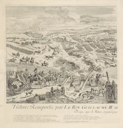 Bitva u Droghedy na Boyne, 1. července 1690 (levá strana)