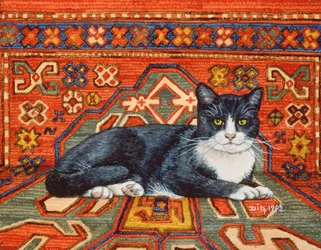 Second Carpet-Cat-Patch, 1992