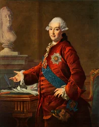 Portrét Alexandra Michajloviče Golitsyna, 1772, 1965.