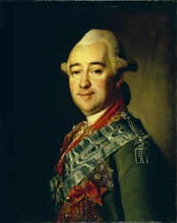 Portrét generála Michaila Krečetnikova 1729-1793, 70. léta 18. století