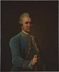 Portrét státníka a reformátora hraběte Jacoba Sieverse 1731-1808, 1779