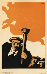 Lenin - 1919 - 38x25 - Ruská státní knihovna, Moskva