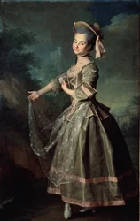Portright of Ekaterina Nelidova, 1773