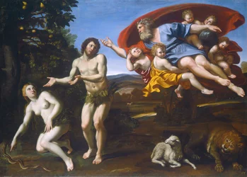 Pokárání Adama a Evy, 1626