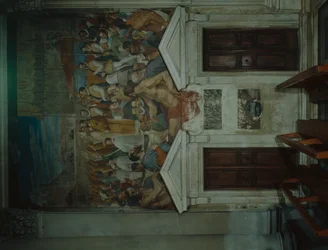 Procesí těla svatého Antonína, 1589 (freso)