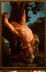 Marsian kuori, 1700-luvun ensimmäinen puolisko (öljy kankaalle)