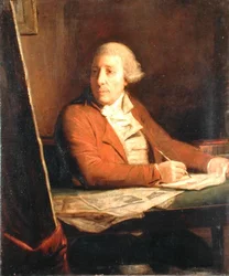 Portrét Francesca Bartolozziho (1727-1815) (olej na plátně)