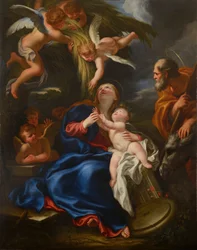 Francouzsky: le Repos de la Sainte Famille sur le chemin d