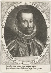 Portrét arcivévody Ernesta Rakouského 1553-1595, cca 1595-1597