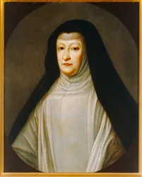 Marianna Rakouská, dcera Ferdinanda III., manželka Felipeho IV., jejího strýce ...