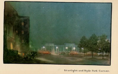 Starlight a Hyde Park Corner, z knihy "The New Lights o
