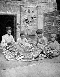 Řemeslníci, Káhira, Egypt, Afrika, 1936.
