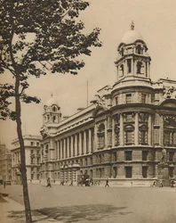 The Brains of Defence: British War Office in Whitehall, c1935.