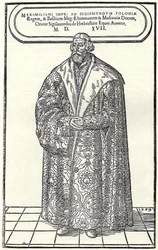 Portrét barona Sigmunda von Herbersteina, velvyslance v Polsku a Rusku, 1559
