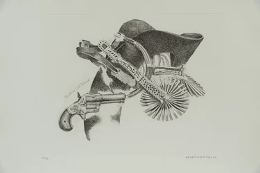 Colt Revolver "House", 1977 (rytina)