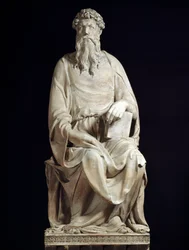 Svatý Jan Evangelista. Mramorová socha