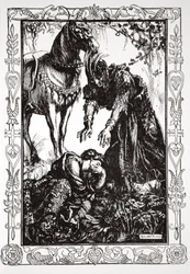 „Před ní se objevily palamidy“, 1905.