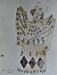 Andělský geometrický hudebník