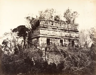 Vězení, v Chichen-Itza, 1857-89.
