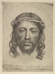 Kristova tvář na závoji svaté Veroniky, 1735.