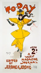 Reprodukce plakátu pro týdenní časopis 