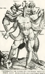 Arminianismus jako pětihlavé monstrum
