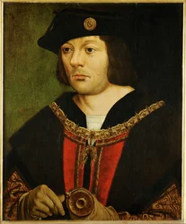 Guillaume III de Croy, pán z Chievres, vlivný rádce Filipa le Beau, syna císaře Maxmiliána, učitel ...