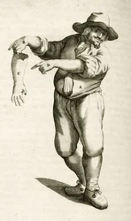 Odstranění odumřelé kůže s pustulami, z Praktických cvičení týkajících se léčebné metody Frederik Dekkers, 1694