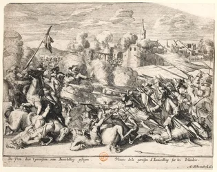 Vítězství Enniskillen Garrison nad Irskem v roce 1689, kolem roku 1691